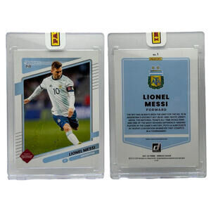 2021-22 Panini Donruss Road to Qatar - Lionel Messi #1 Argentina